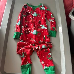 Christmas Dinosaur Pajamas